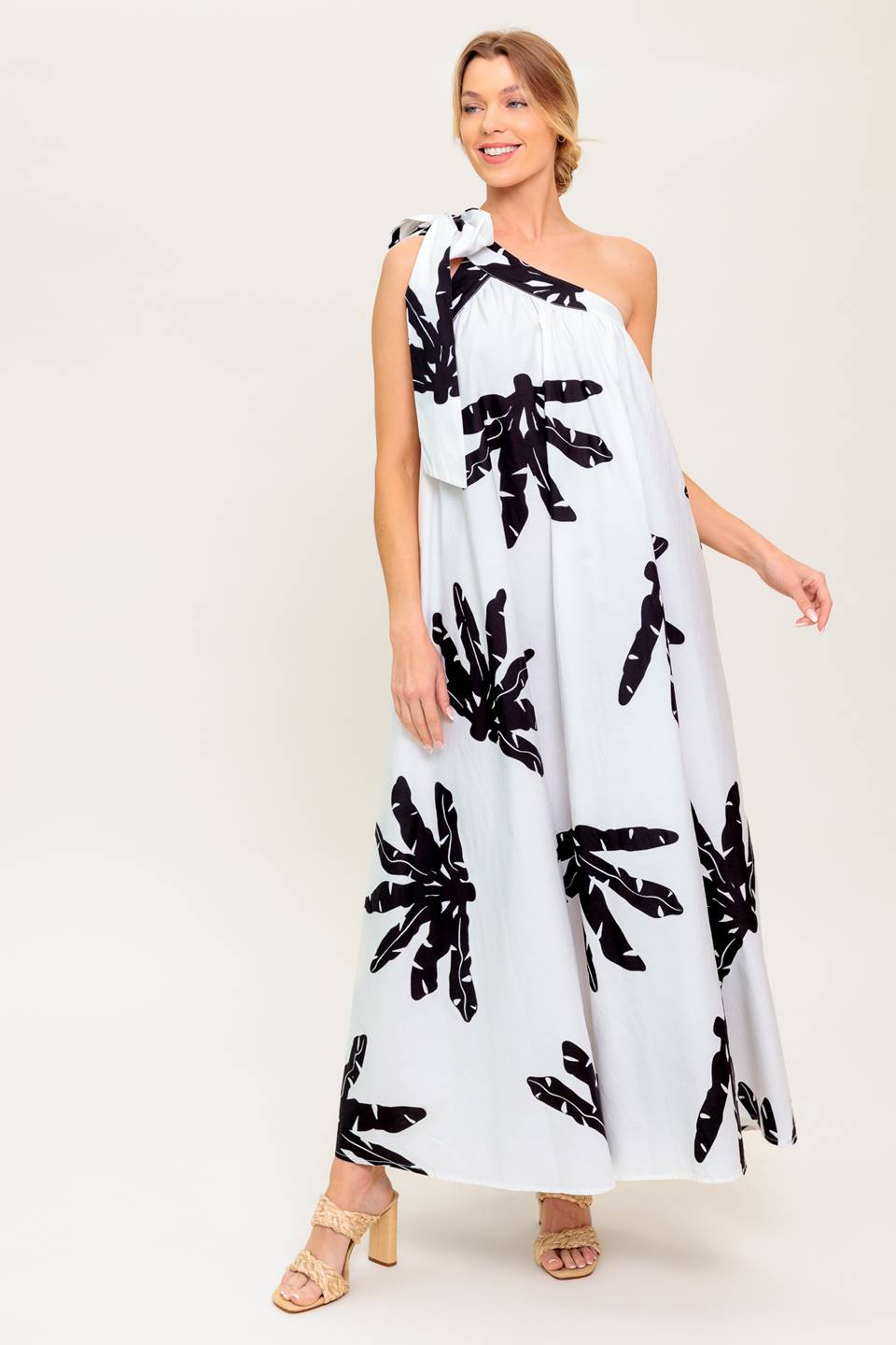 SUNSET SERENADE WOVEN MAXI DRESS - MaraFormigone