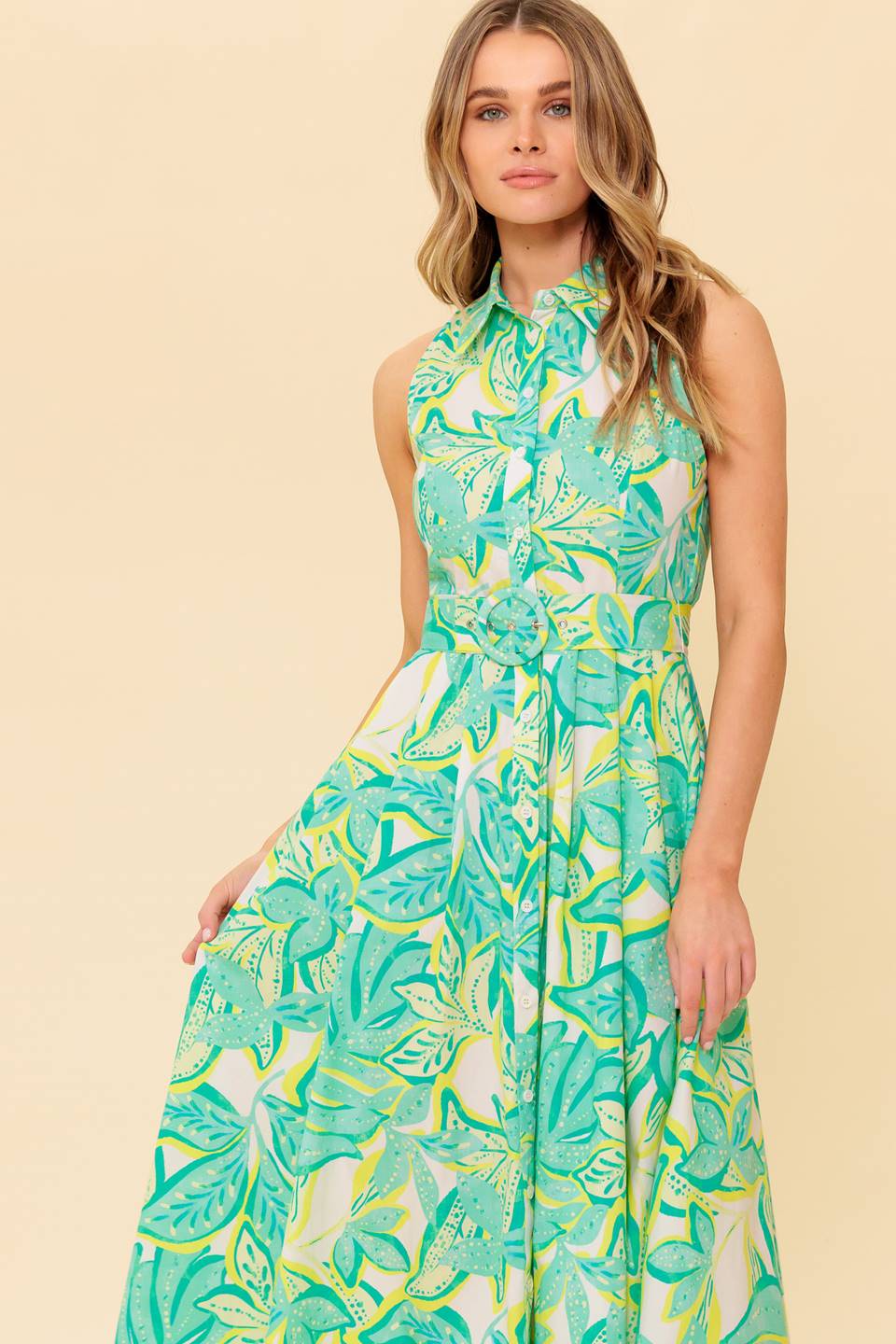 DAYS WITH YOU WOVEN MDI DRESS - MaraFormigone