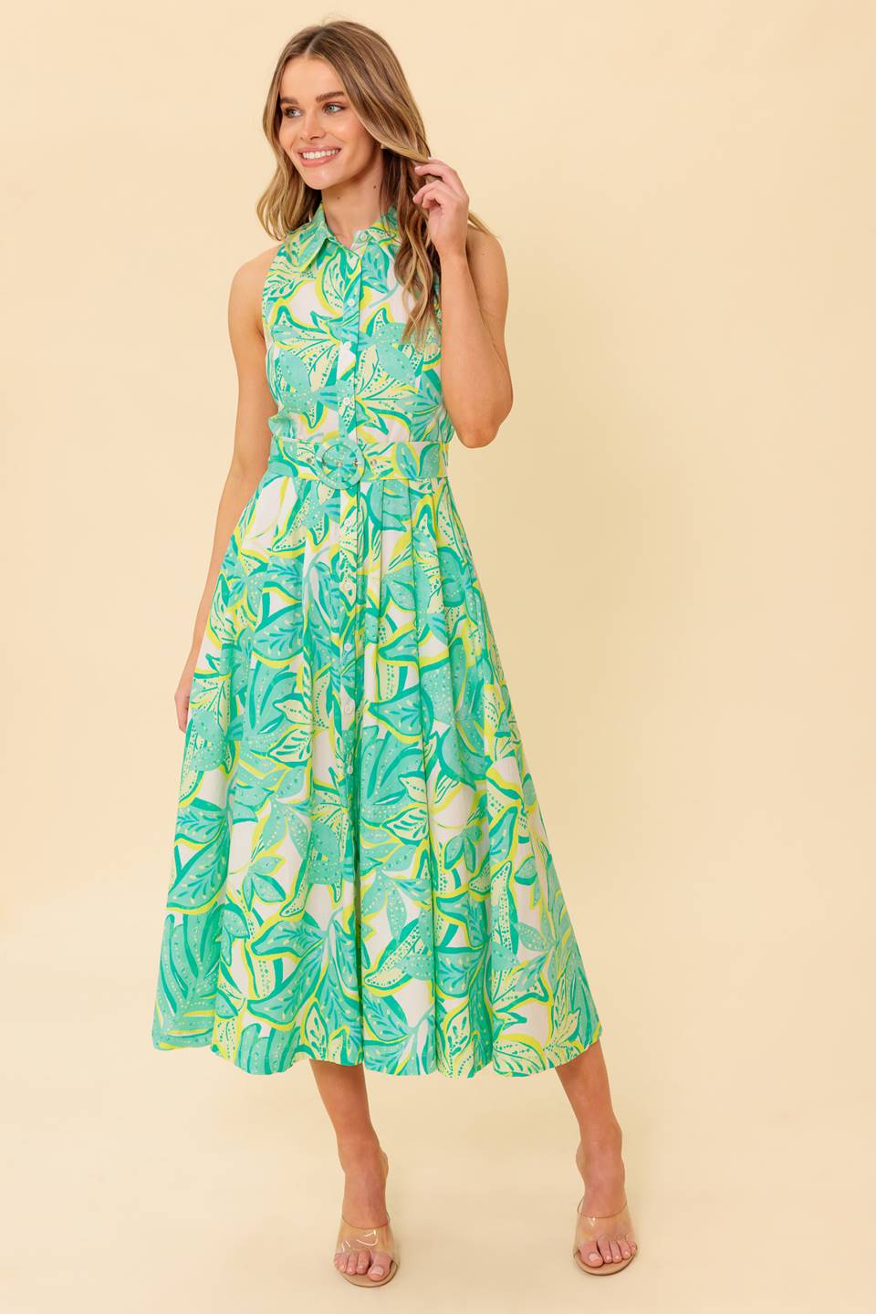 DAYS WITH YOU WOVEN MDI DRESS - MaraFormigone