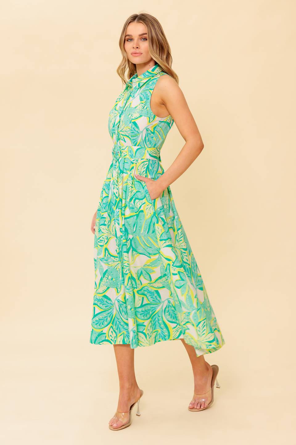 DAYS WITH YOU WOVEN MDI DRESS - MaraFormigone