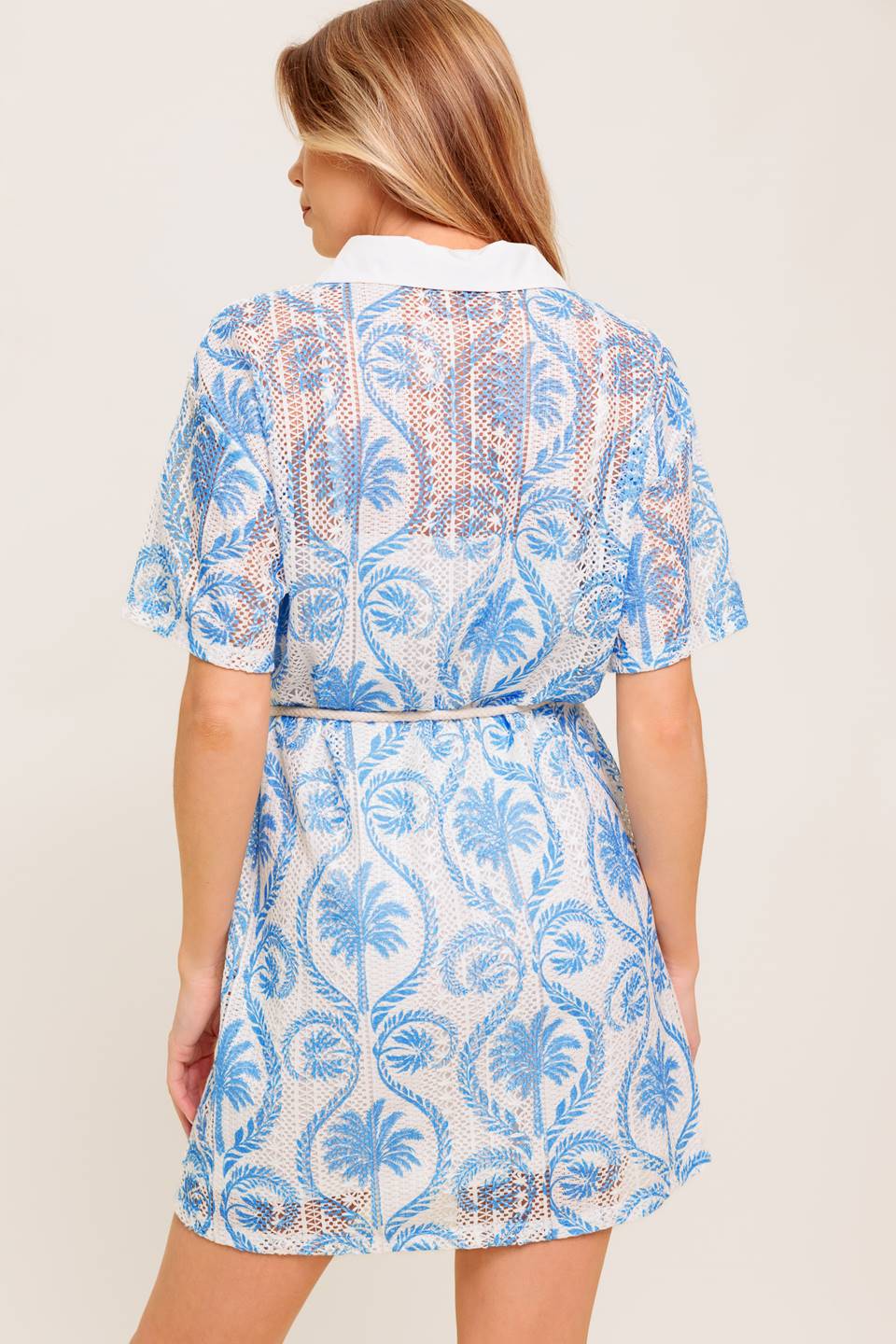 MINIVESTIDO DE ENCAJE TEJIDO DE GENTLE SPIRIT