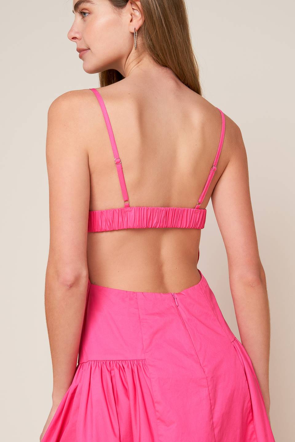 VESTIDO MIDI SLEEK ESSENCE EM TECIDO