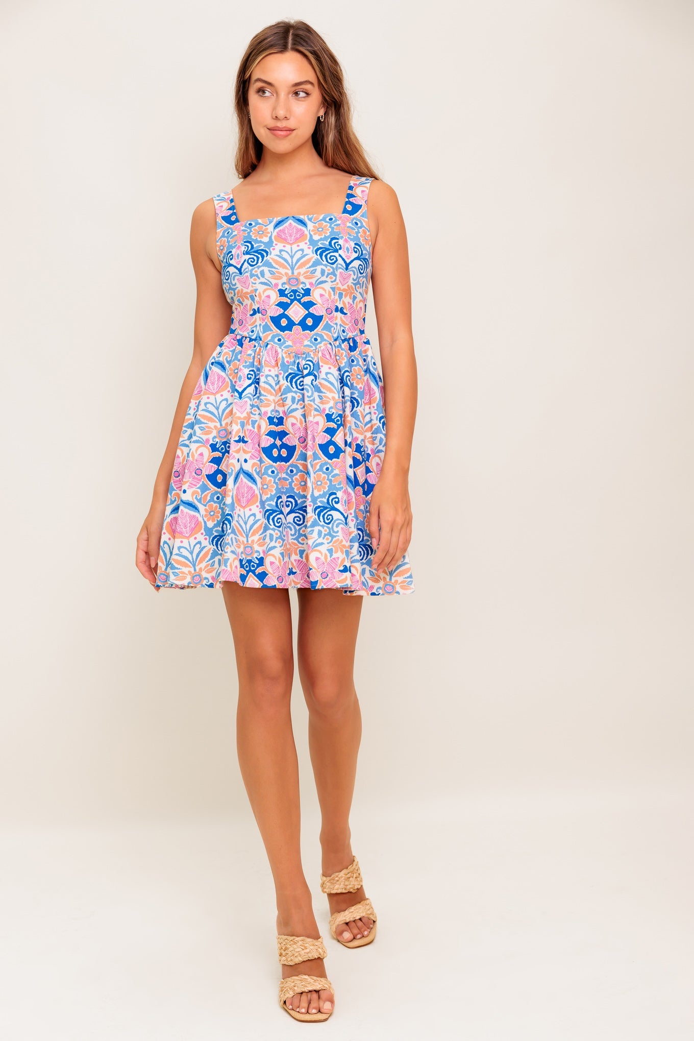 VESTIDO MINI TEJIDO SUMMER BLOOM