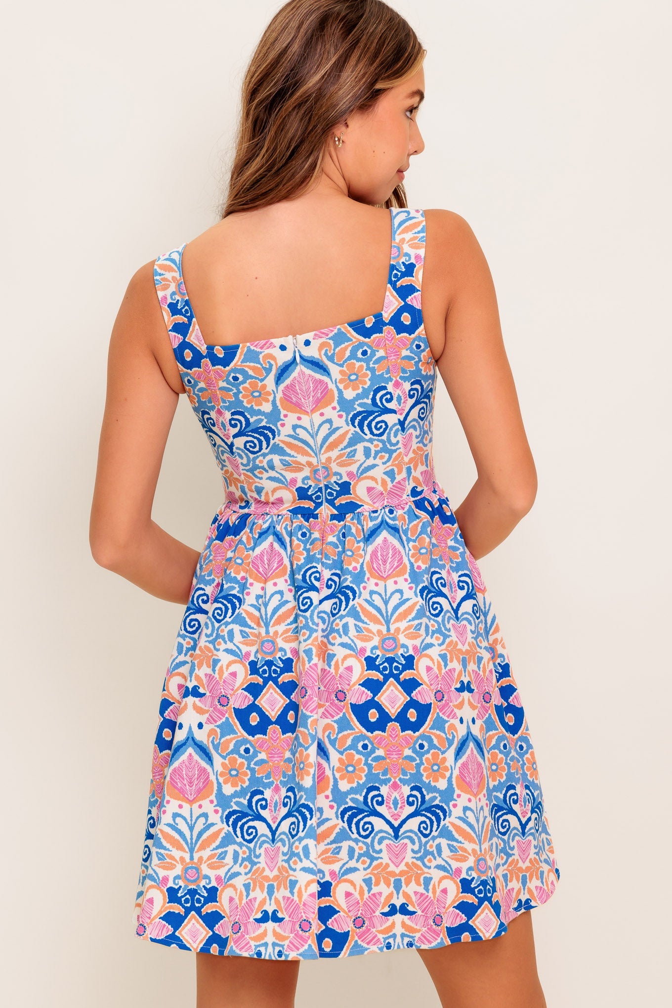 VESTIDO MINI TEJIDO SUMMER BLOOM
