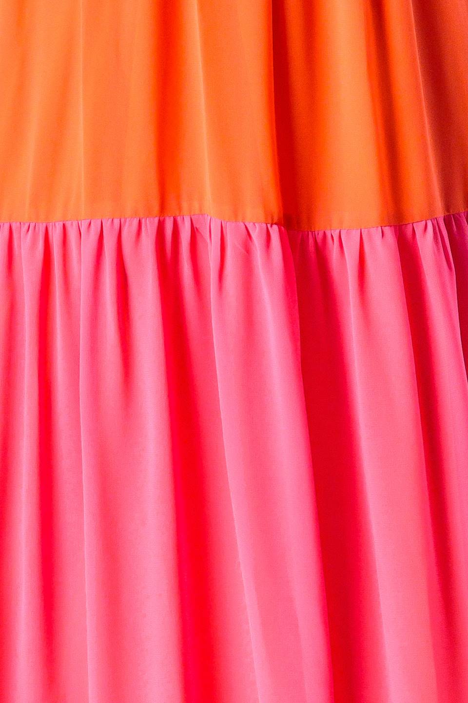 REGAL RISE WOVEN COLOR BLOCKED MAXI DRESS - MaraFormigone