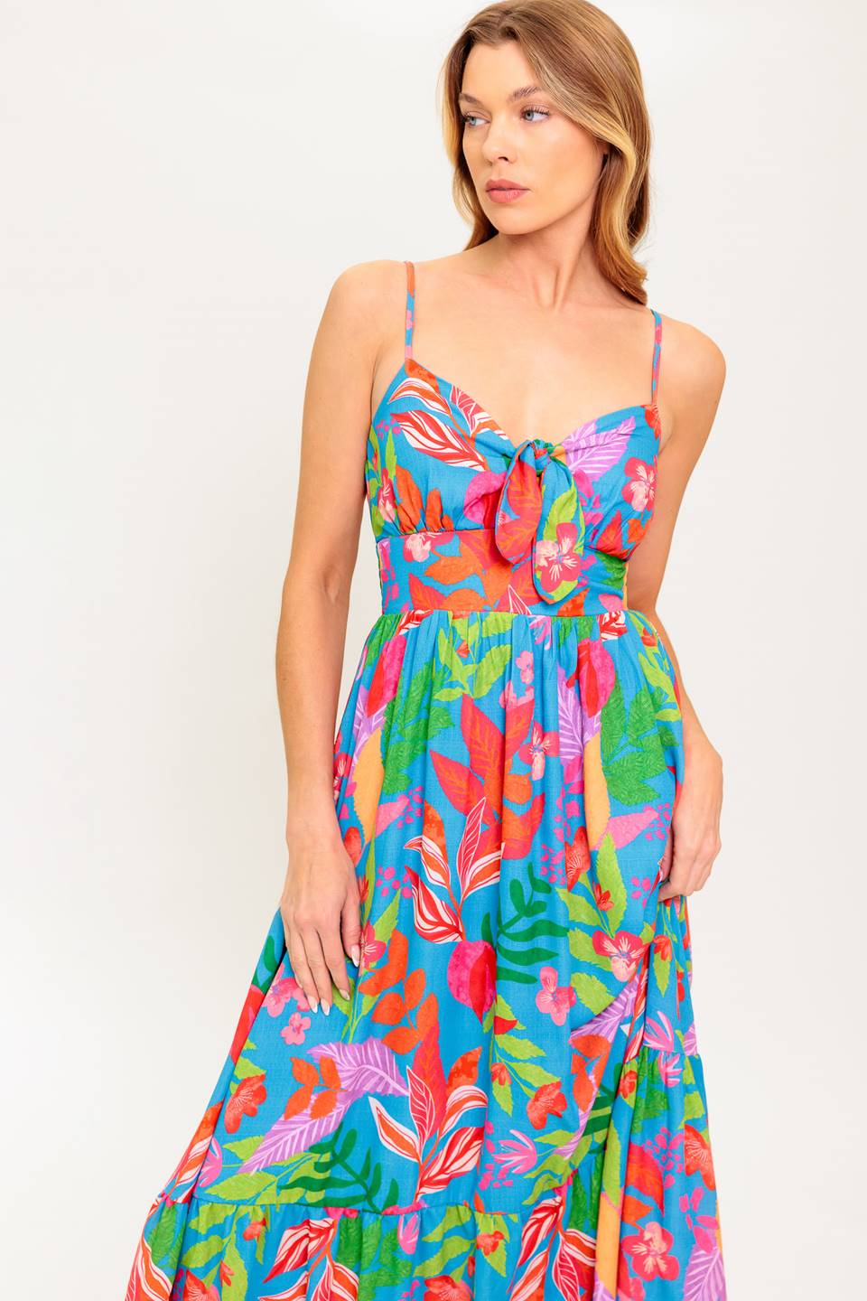 VESTIDO MIDI TEJIDO DE AMOR EN CÁMARA LENTA