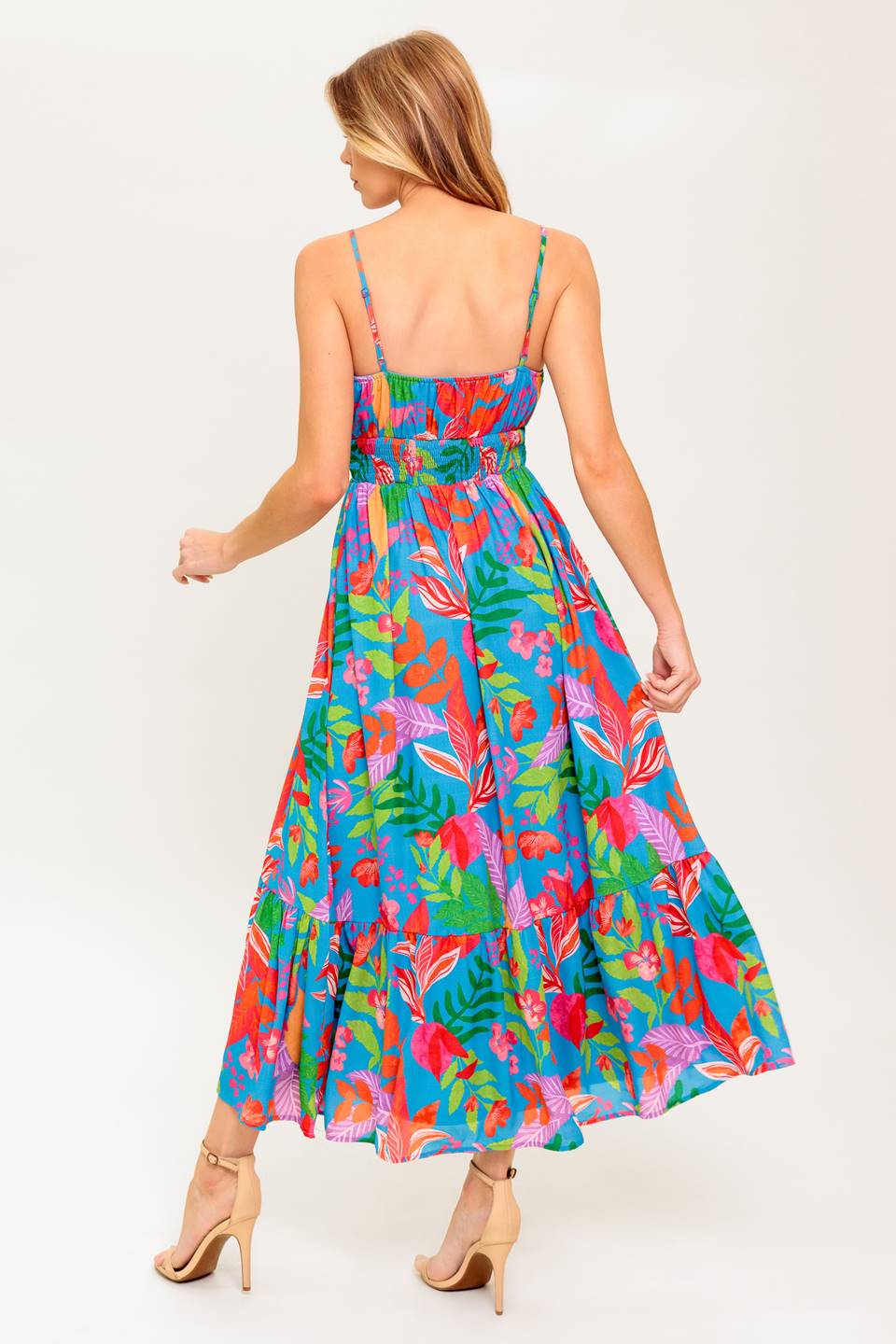 VESTIDO MIDI TEJIDO DE AMOR EN CÁMARA LENTA