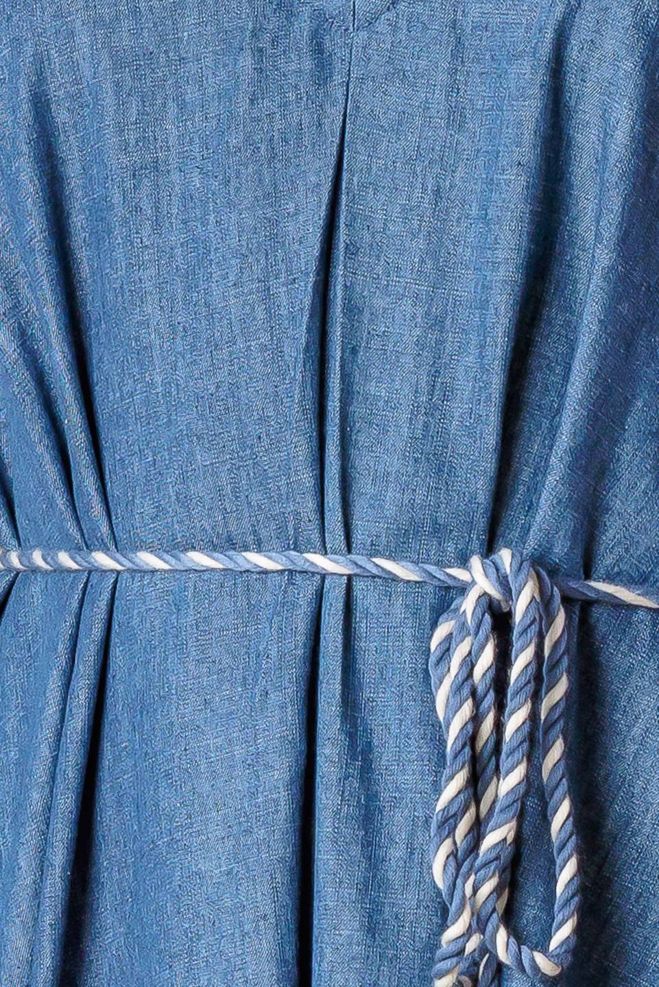 HEARTFELT MOMENT DENIM MIDI DRESS - MaraFormigone