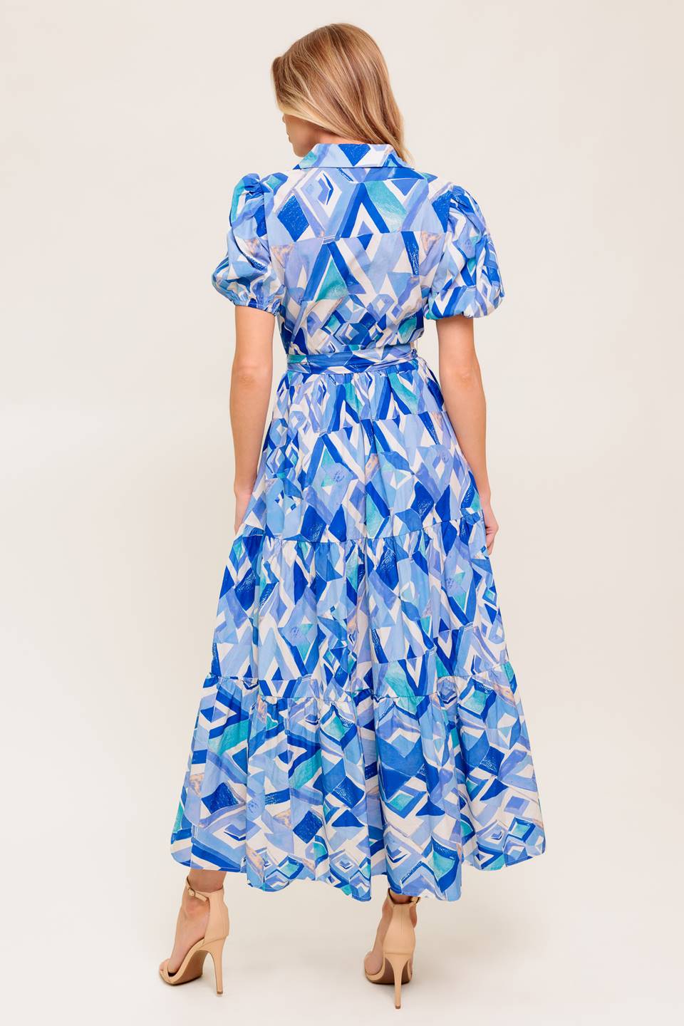 FAITHFUL WISH OYSTER WOVEN MDI DRESS - MaraFormigone