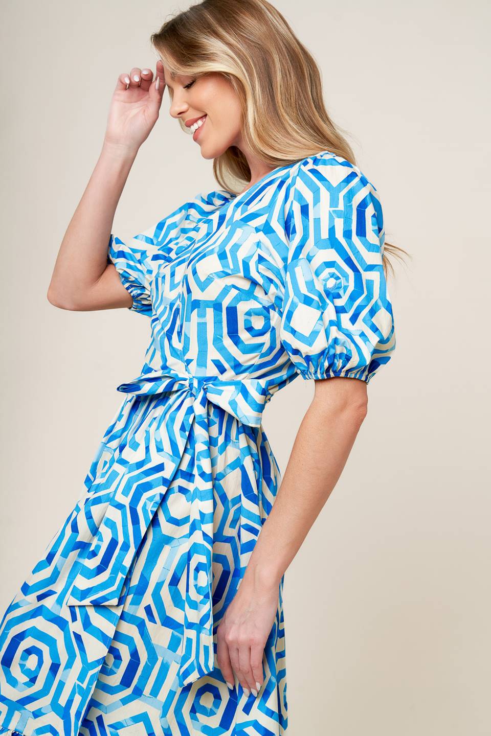 VESTIDO MIDI TEJIDO PRECIOSO PARA LA TEMPORADA