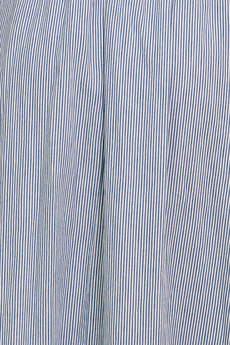 VESTIDO MIDI AZUL MARFIM COZY GARDEN