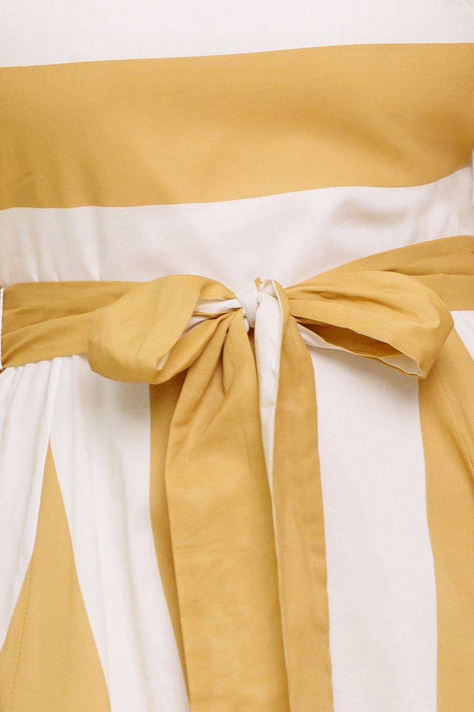 Vestido midi tejido color topo de Soft Horizon