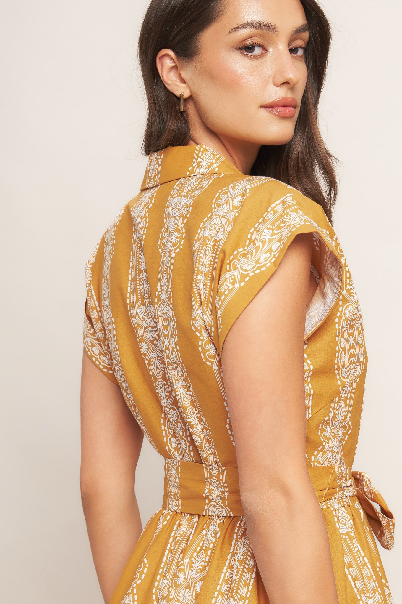 VESTIDO MIDI TECIDO DESERT BLOOM