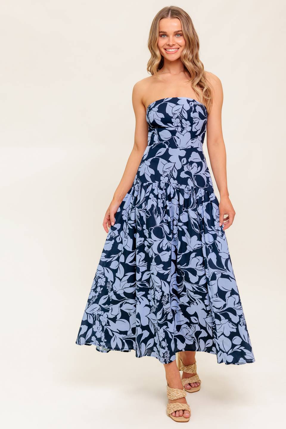 VESTIDO MIDI TEJIDO "LAS SONRISAS SON CONTAGIOSAS"