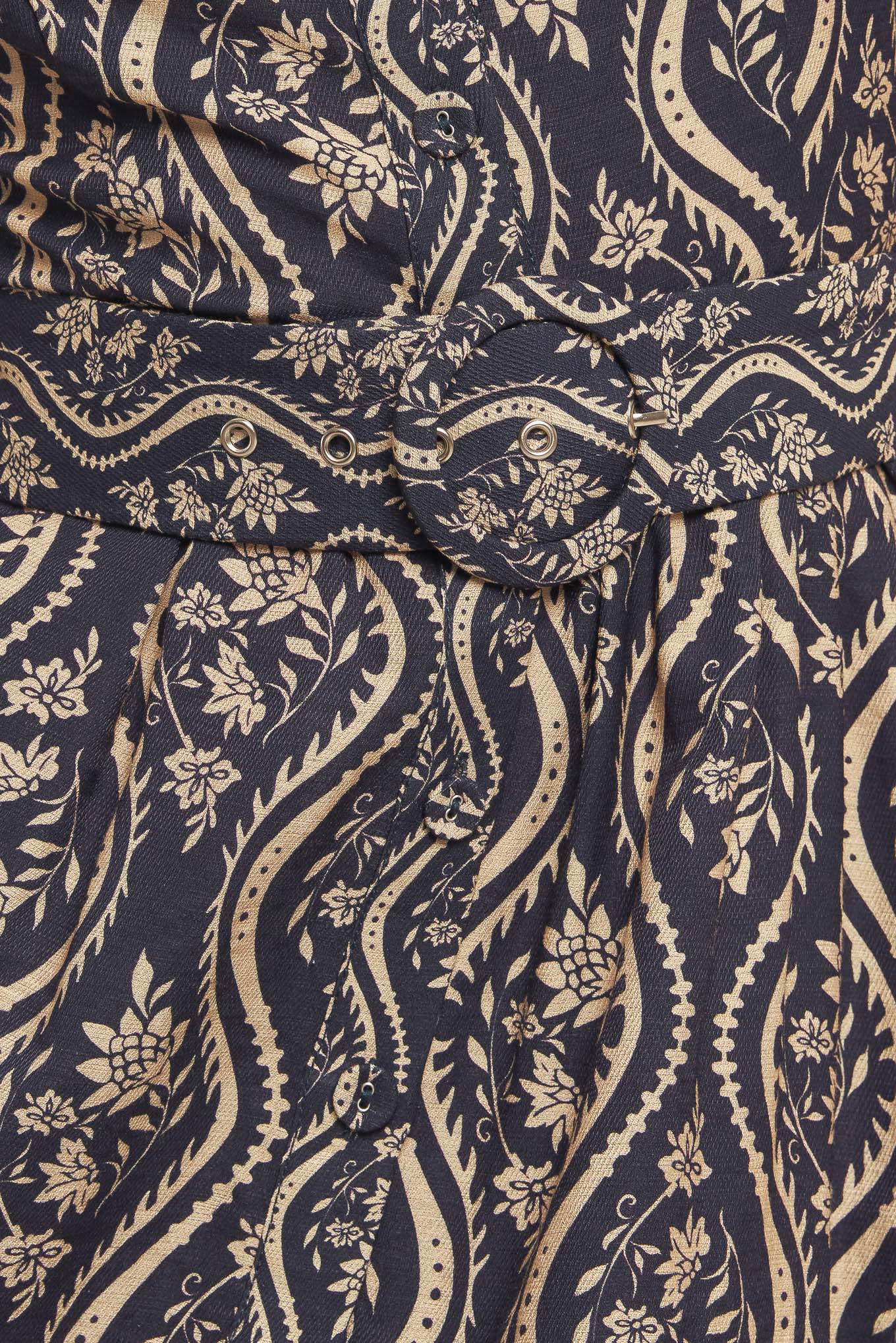 Vestido curto tecido ORNATE BLOOM