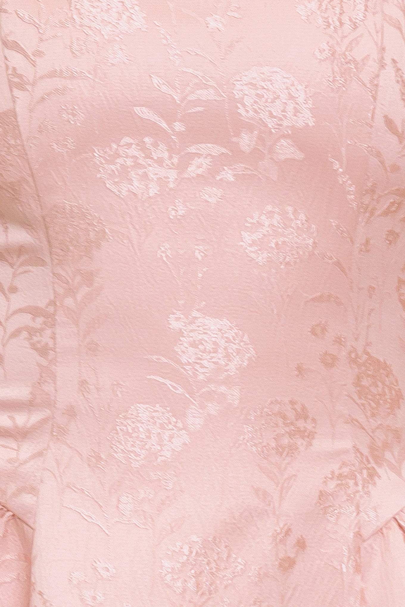 VESTIDO MINI DE SATÉN JACQUARD TEJIDO SWEET BLOOM