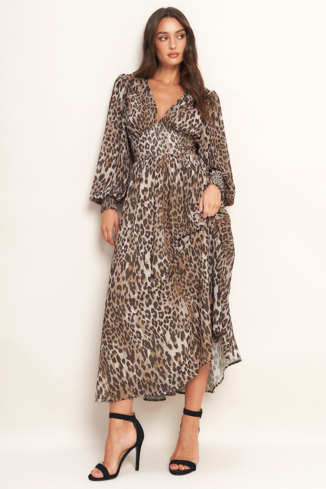 VESTIDO MIDI DESERT WALTZ TECIDO