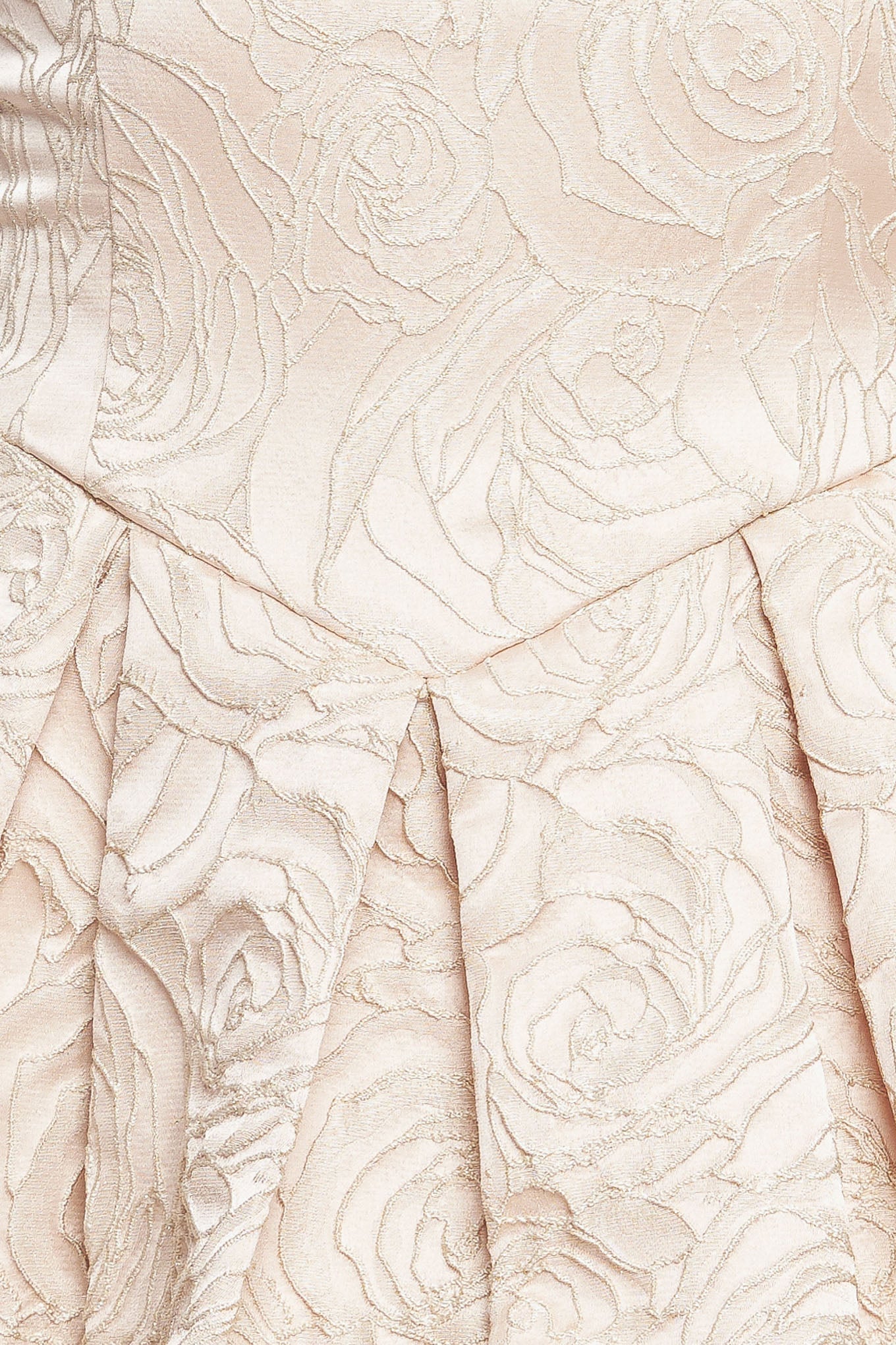 VESTIDO MINI TEJIDO DE JARDÍN ROMÁNTICO