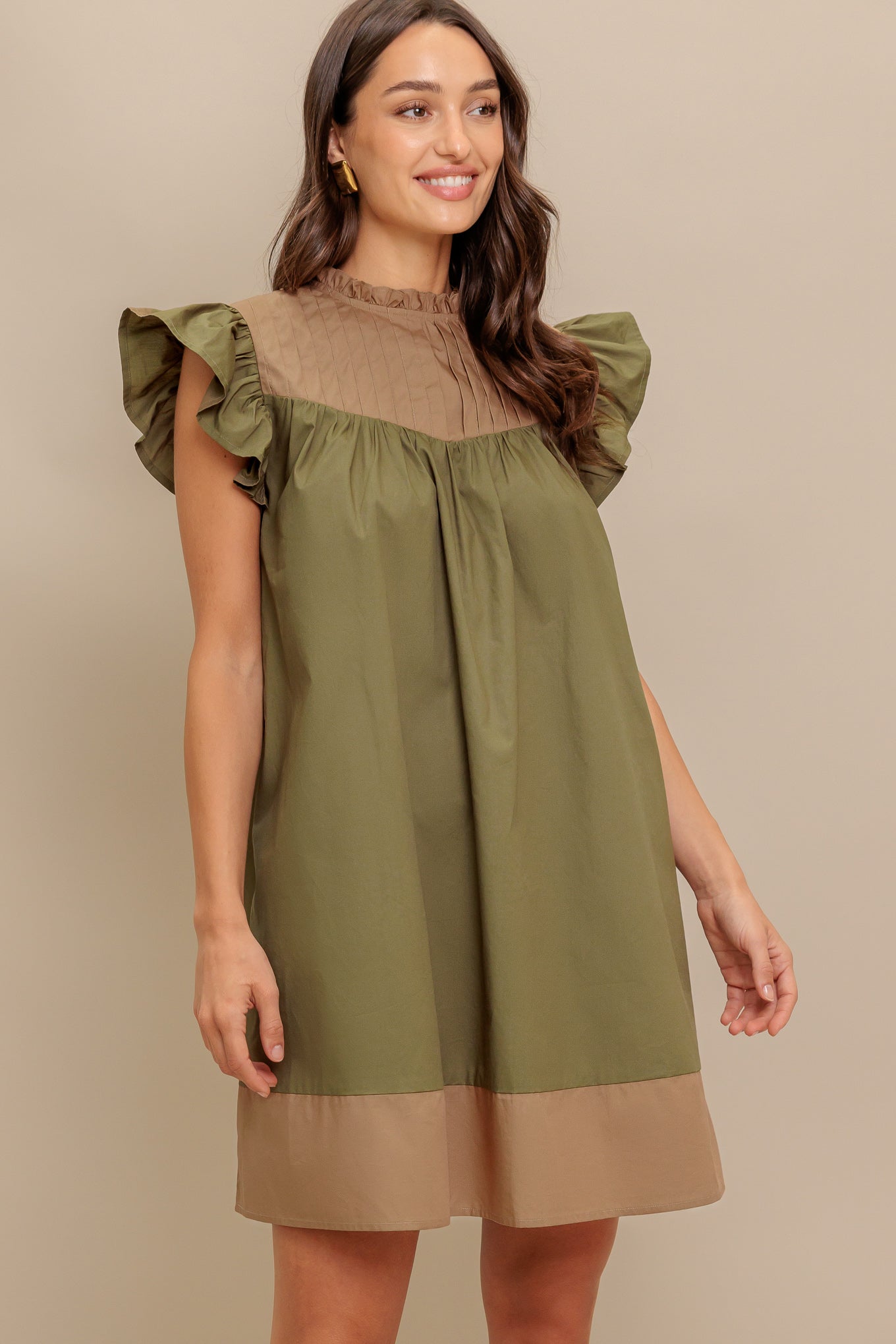 MINIVESTIDO TEJIDO SUSURRO DEL BOSQUE