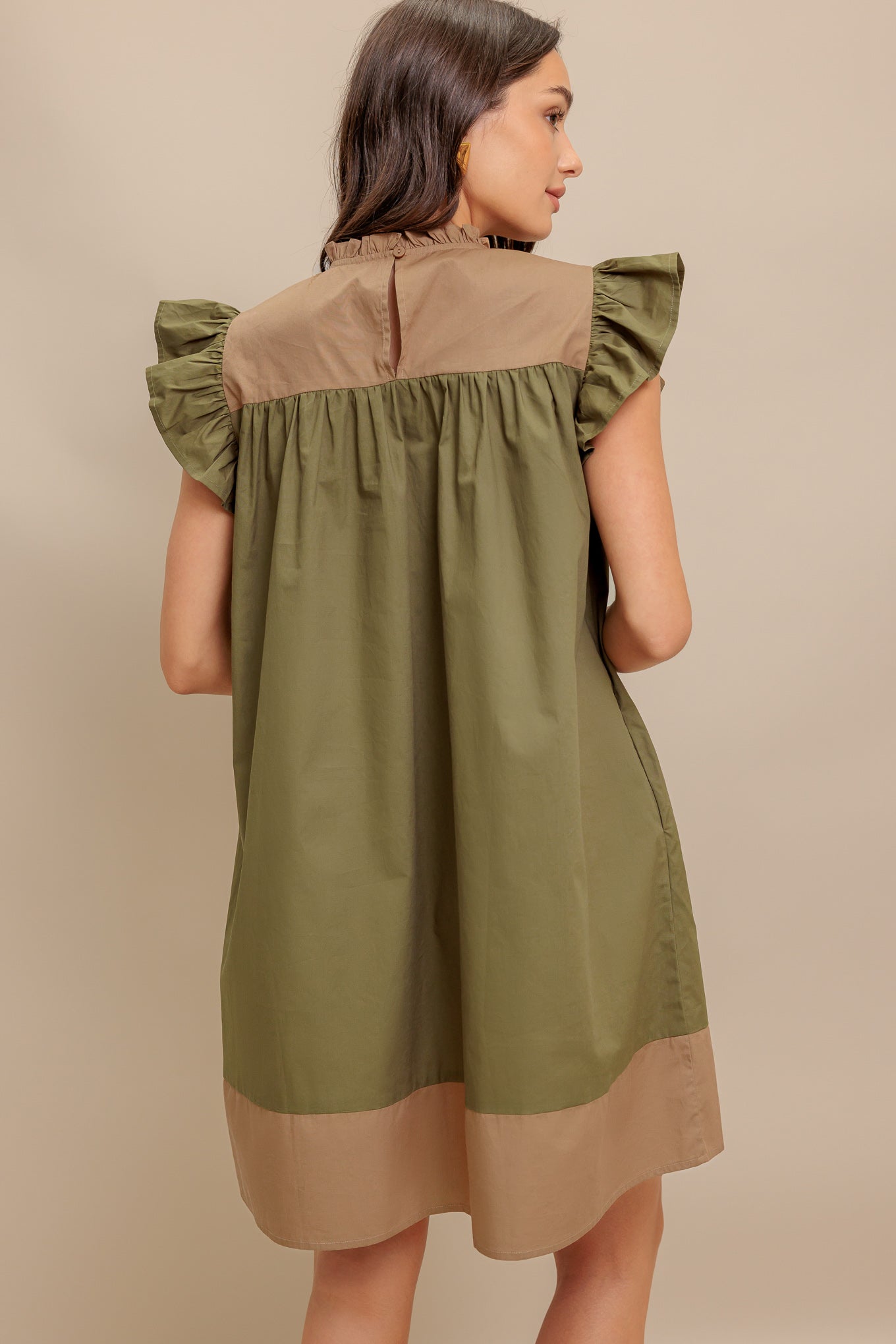 MINIVESTIDO TEJIDO SUSURRO DEL BOSQUE