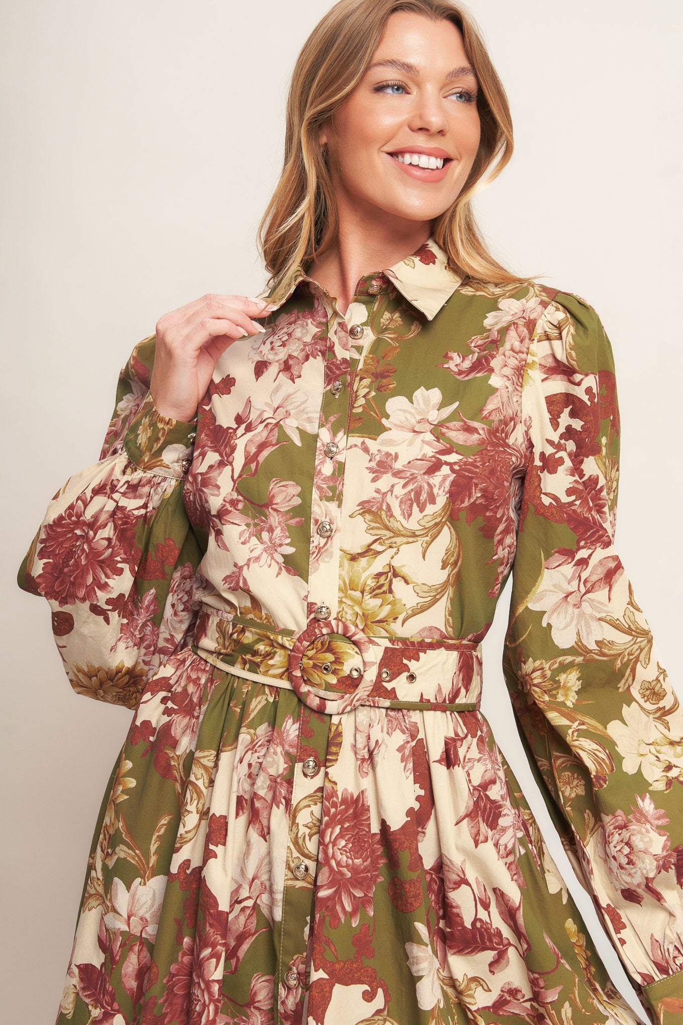 VESTIDO MIDI COUNTRY ROMANCE