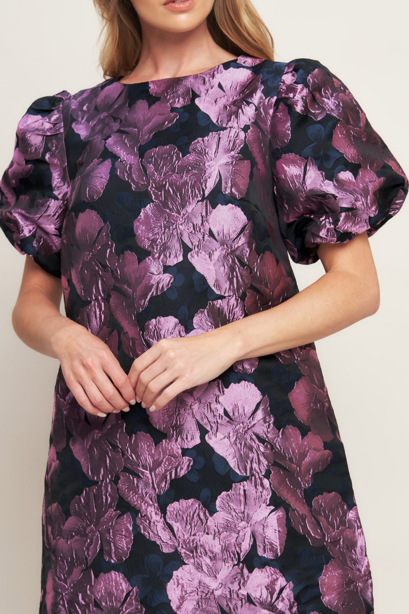 PARTY PERFECT WOVEN MINI DRESS - MaraFormigone