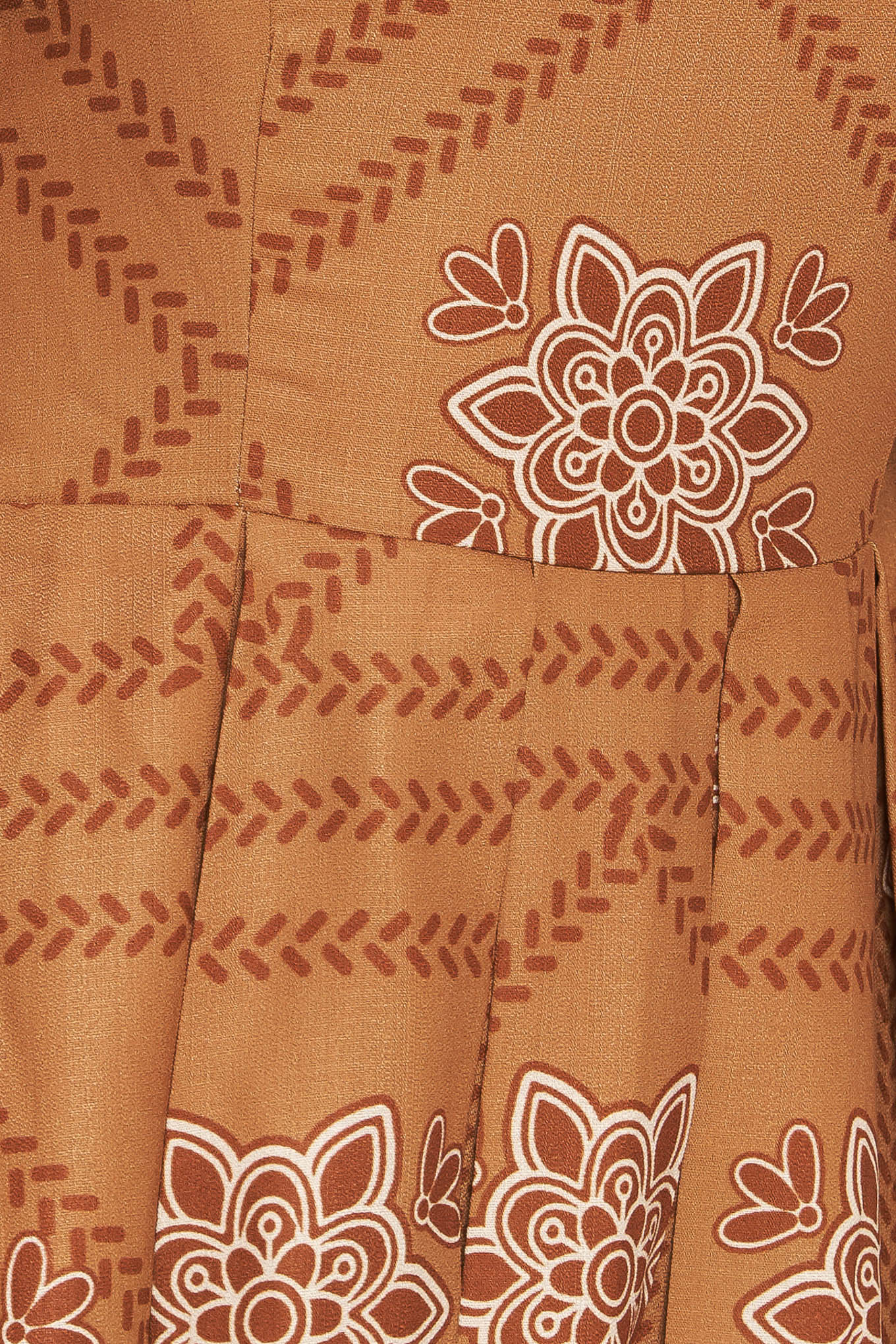 VESTIDO MIDI TEJIDO CON CUADRADOS DEL SUROESTE