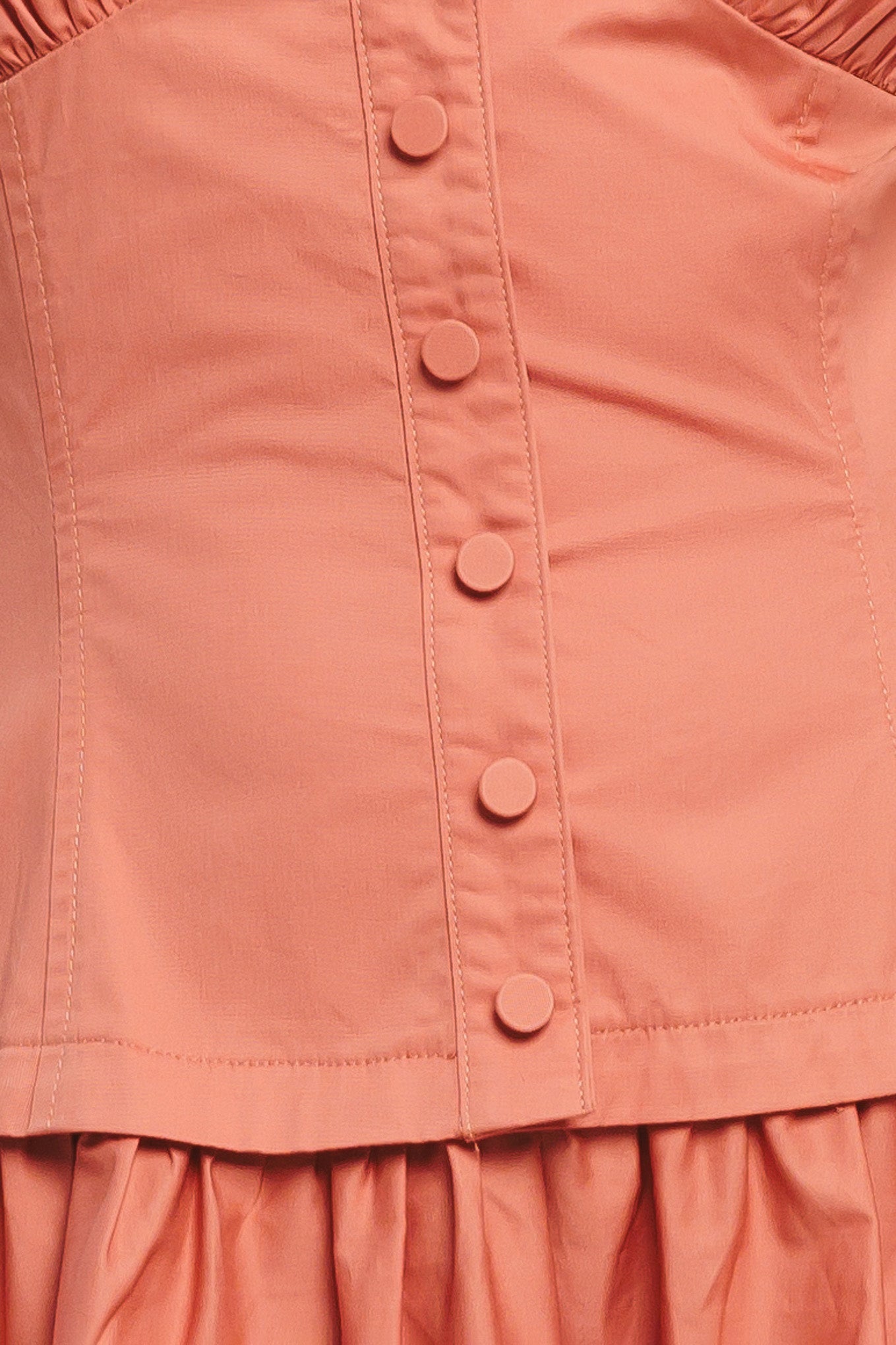 SUNSET MUSE WOVEN MIDI DRESS