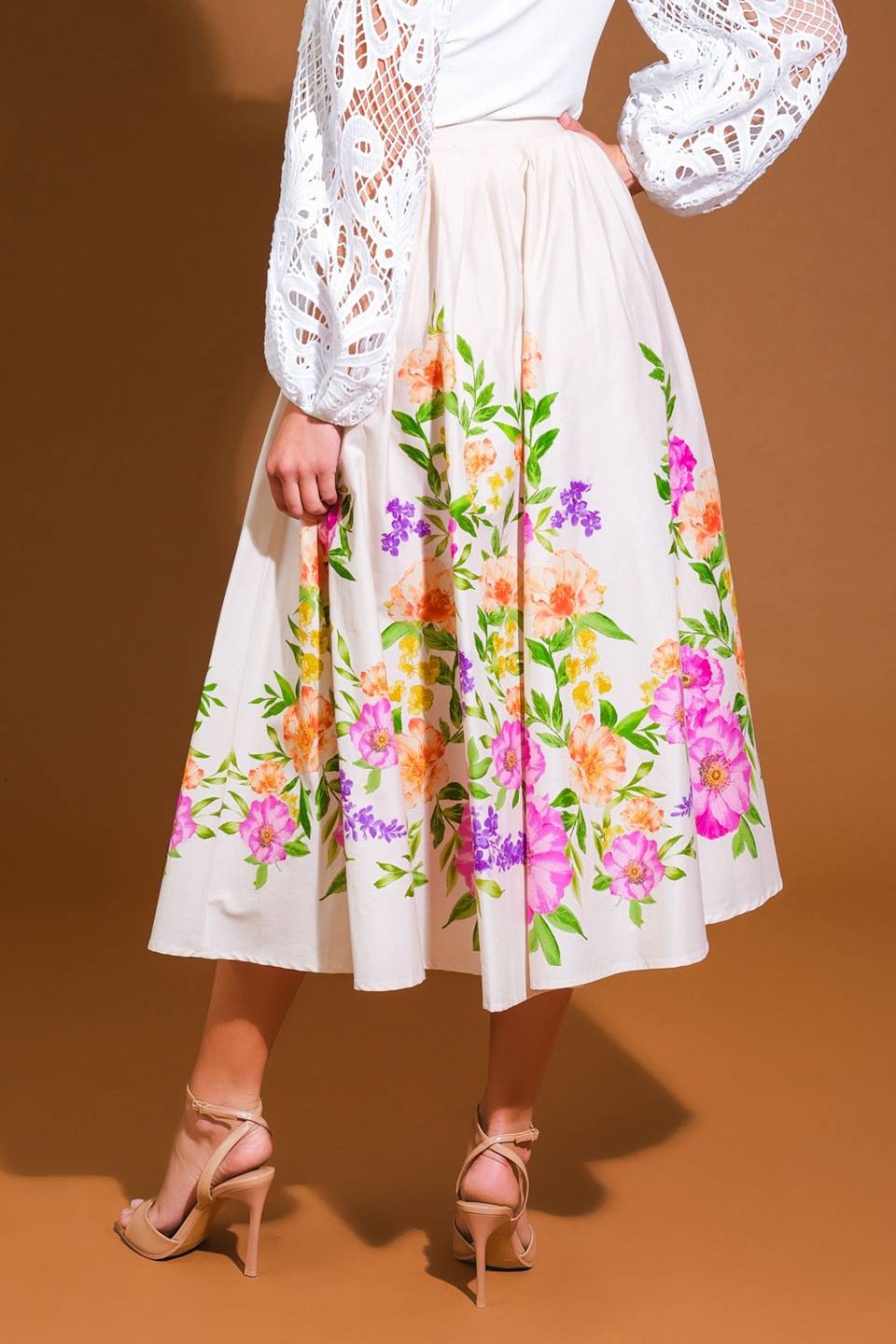 FALDA MIDI TEJIDA DE SAGAMORE CREEK LAND