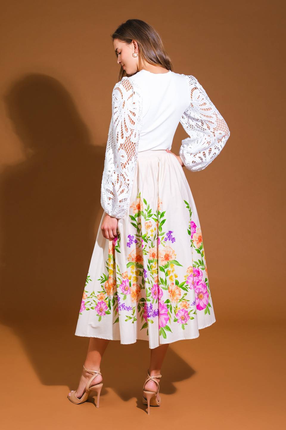 FALDA MIDI TEJIDA DE SAGAMORE CREEK LAND