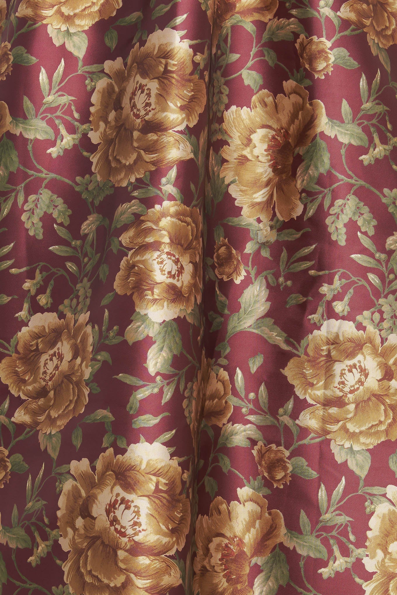 SAIA MIDI LONGA COM ESTAMPA BOTÂNICA PARA A NOITE