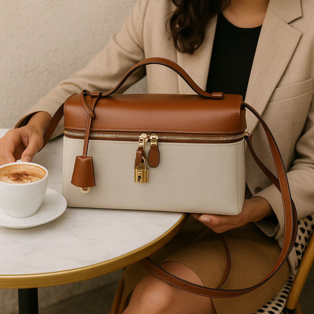 EL BOLSO BAULETTO DE PIEL ZELMA