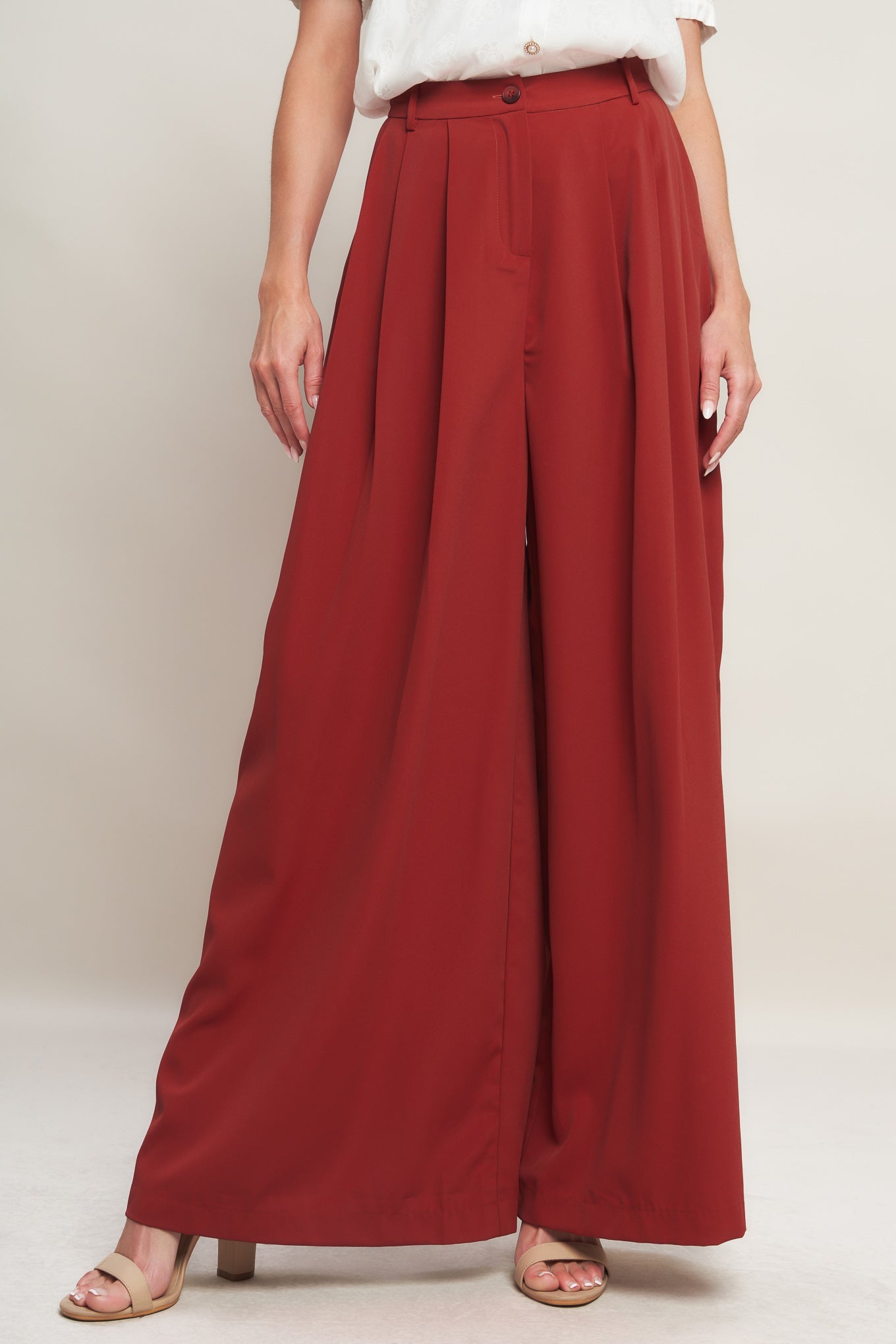 THROW IT BACK WOVEN PANTS - MaraFormigone