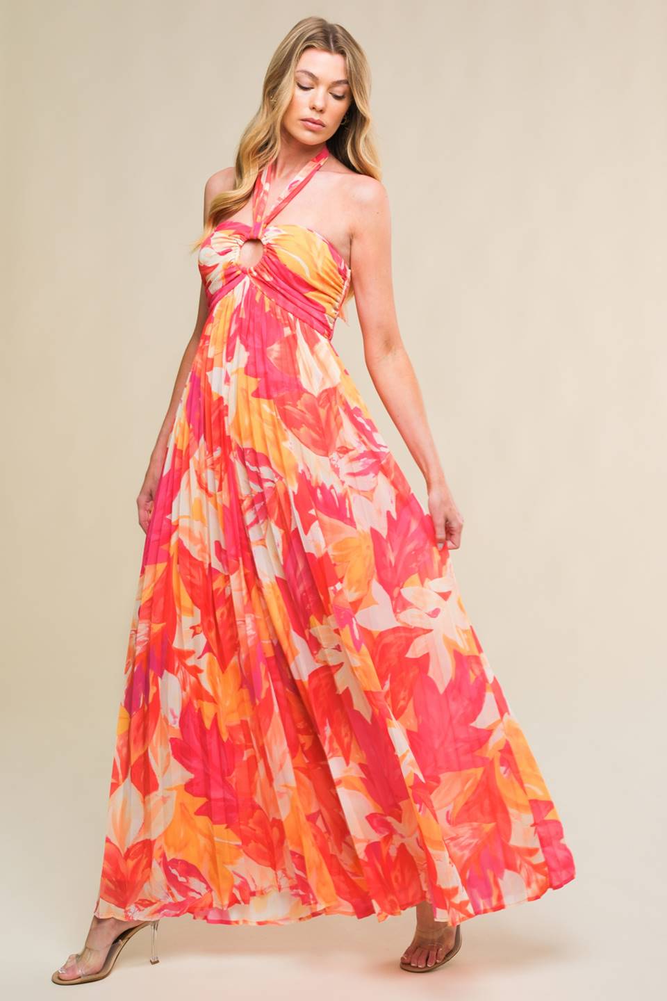 HELLO GORGEOUS WOVEN JUMPSUIT - MaraFormigone