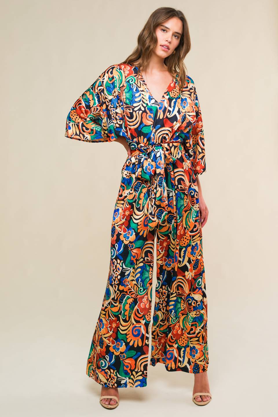 SKYLINE GRACE WOVEN JUMPSUIT - MaraFormigone
