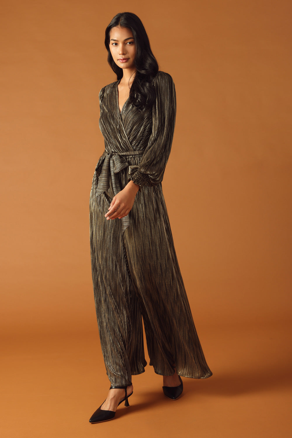 MOMENTS OF CLARITY WOVEN JUMPSUIT - MaraFormigone