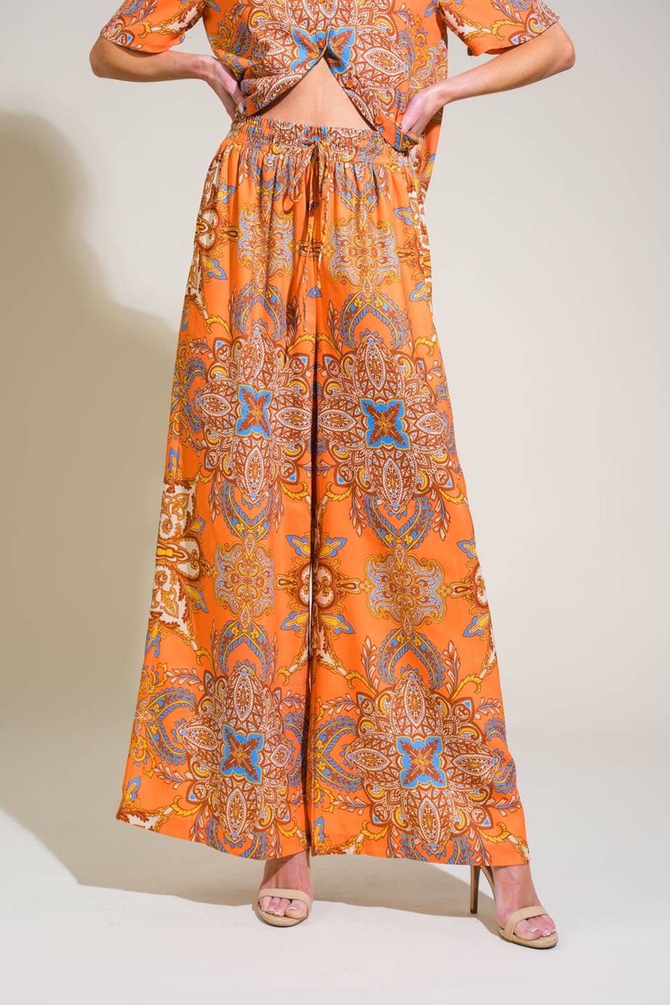 COUNTRYSIDE CHARM WOVEN PANTS - MaraFormigone