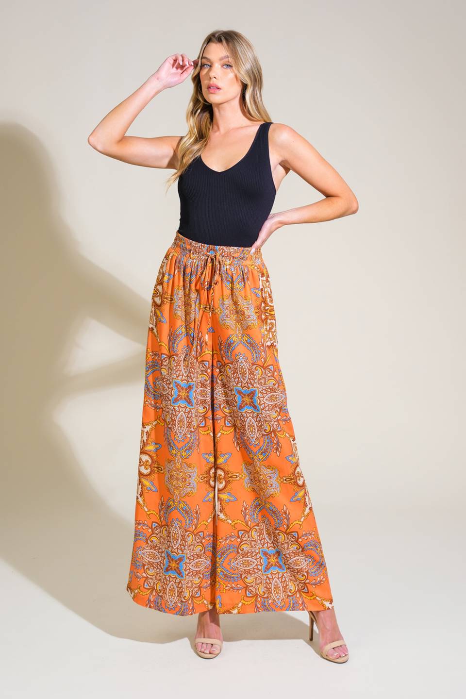 COUNTRYSIDE CHARM WOVEN PANTS - MaraFormigone