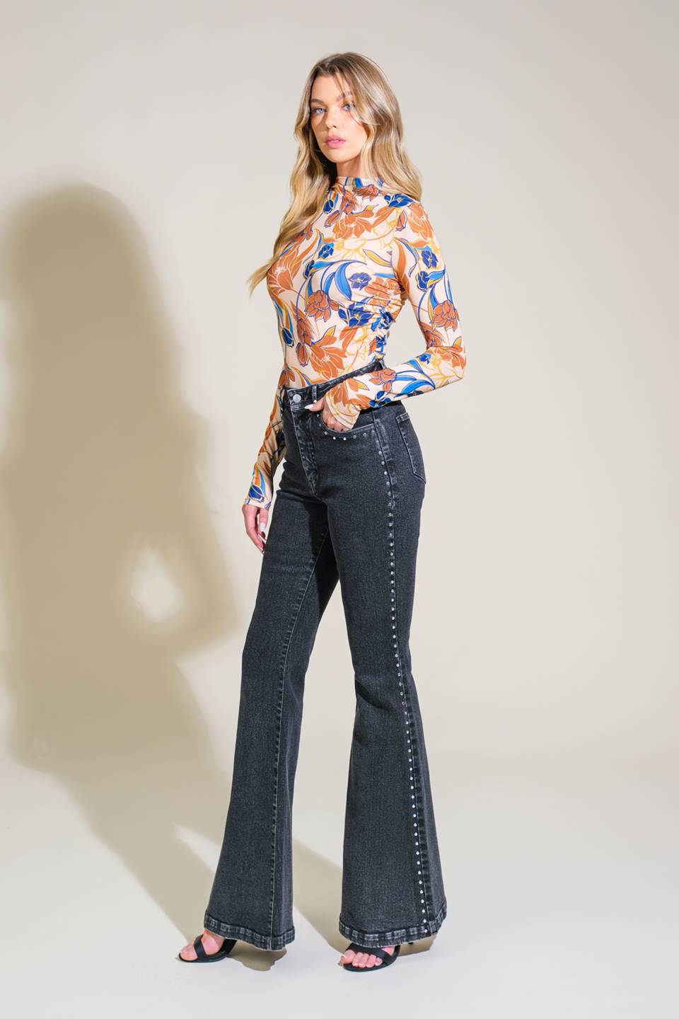 EFFORTLESS ENSEMBLE DENIM PANTS - MaraFormigone