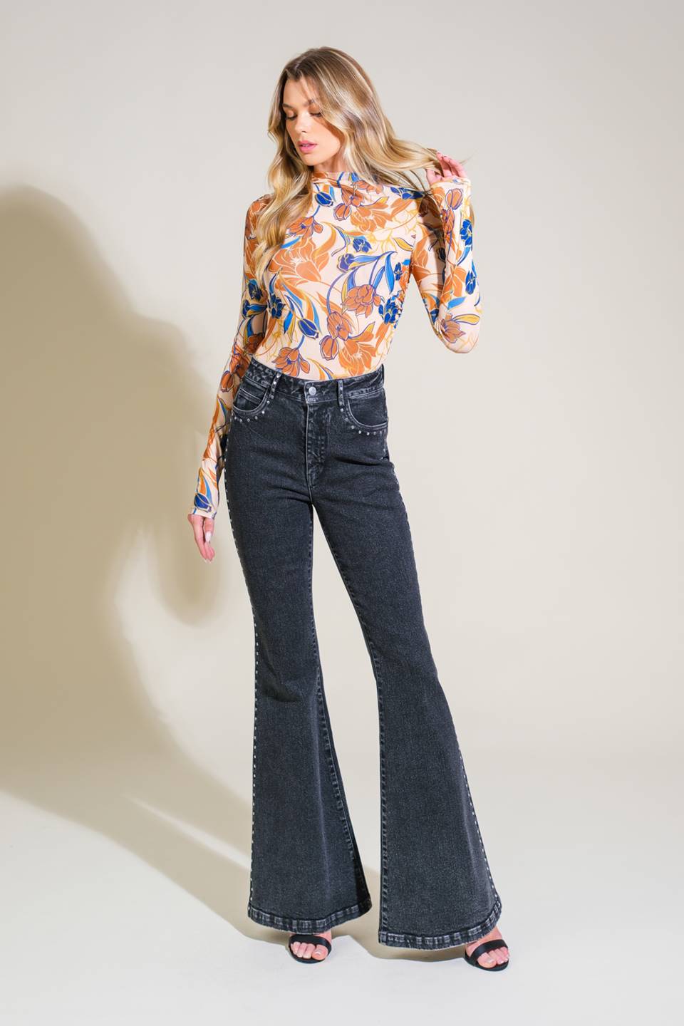 EFFORTLESS ENSEMBLE DENIM PANTS - MaraFormigone