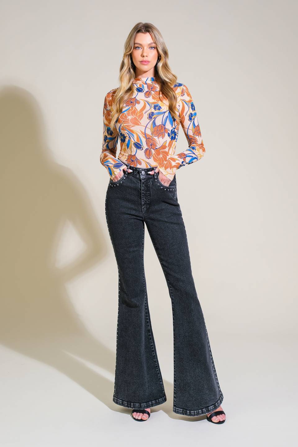 EFFORTLESS ENSEMBLE DENIM PANTS - MaraFormigone