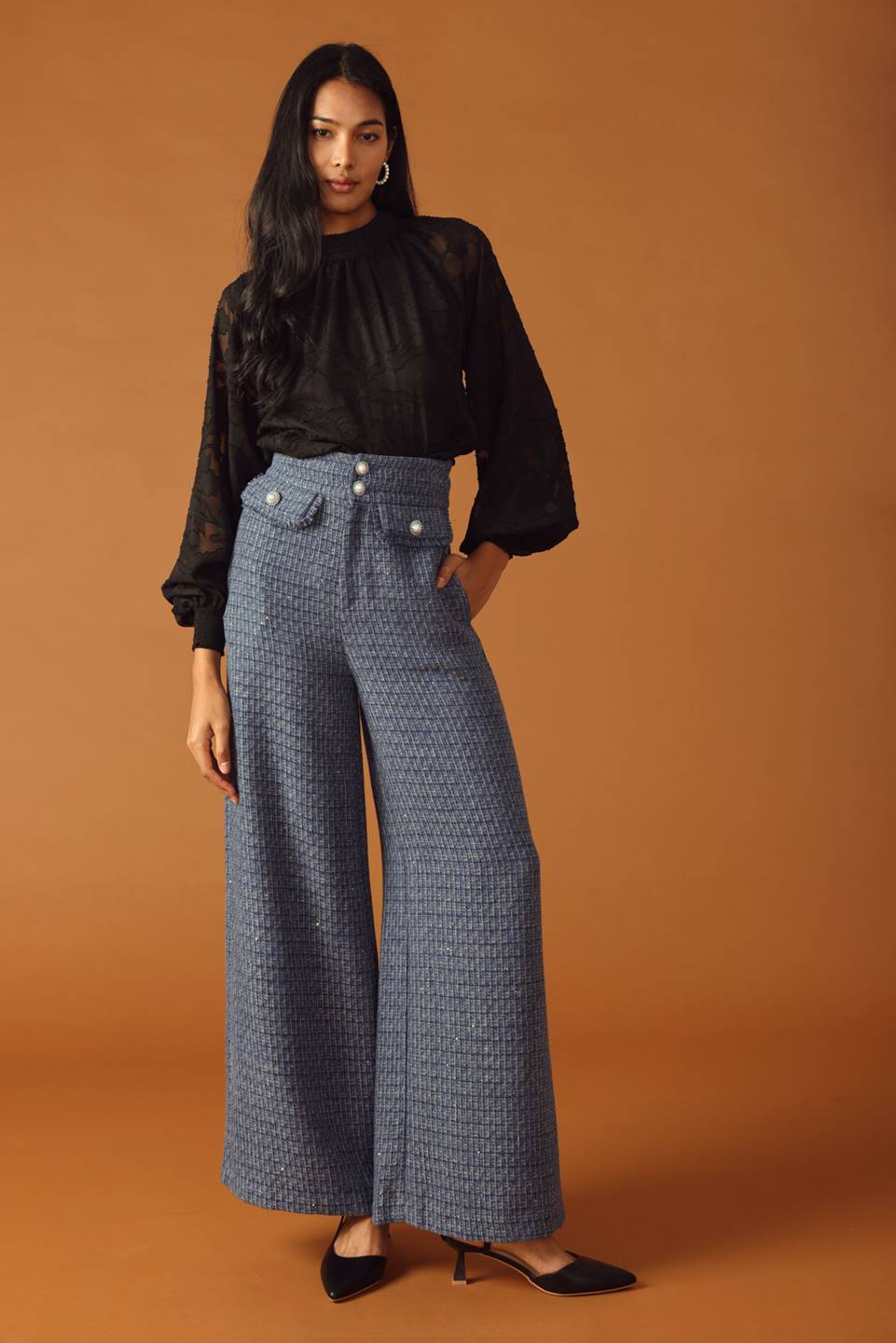 THREADS OF DESTINY TWEED PANTS - MaraFormigone