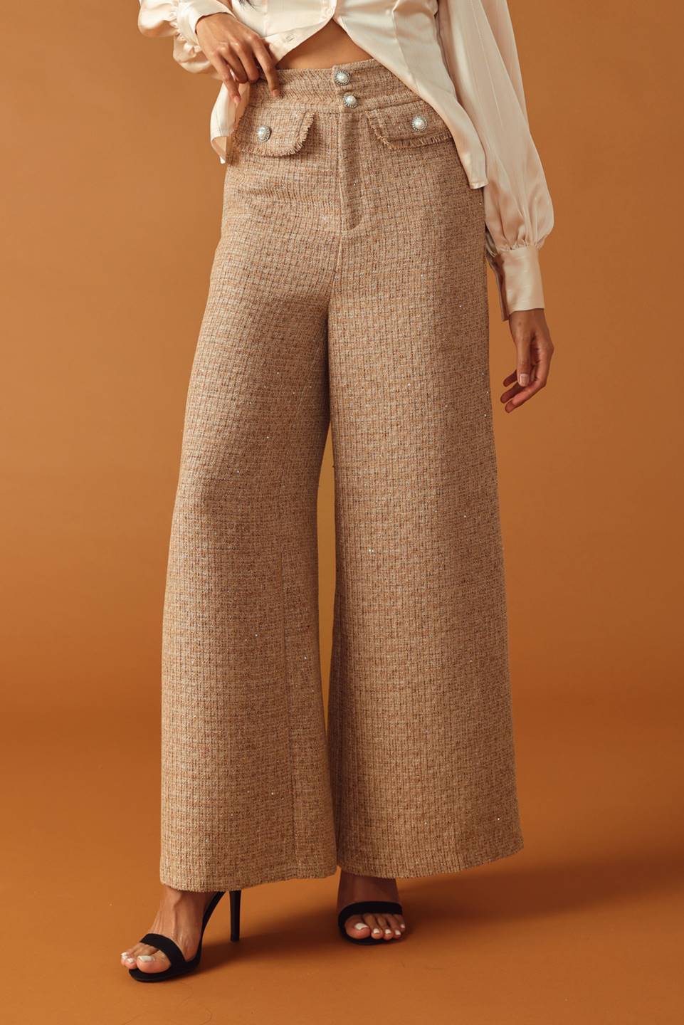 THREADS OF DESTINY TWEED PANTS - MaraFormigone