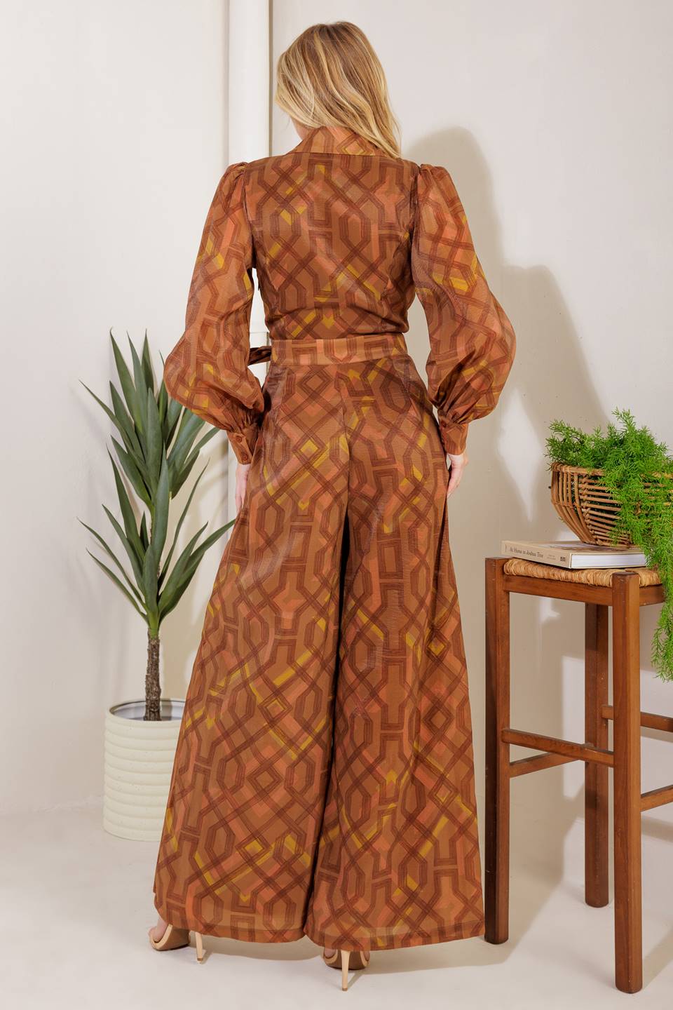 LOST IN THE STARS WOVEN JUMPSUIT - MaraFormigone