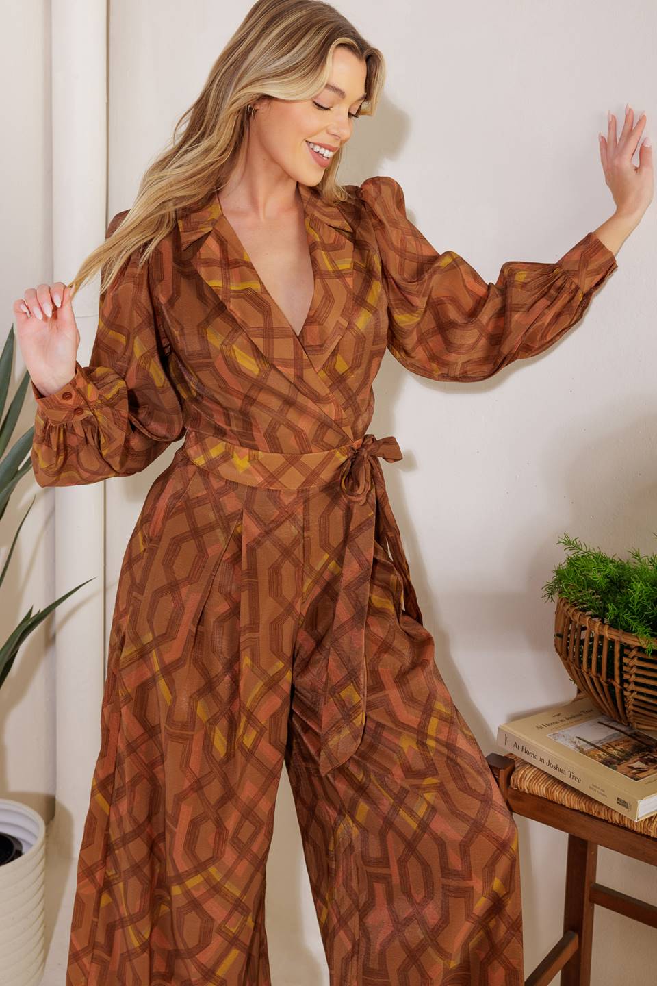 LOST IN THE STARS WOVEN JUMPSUIT - MaraFormigone