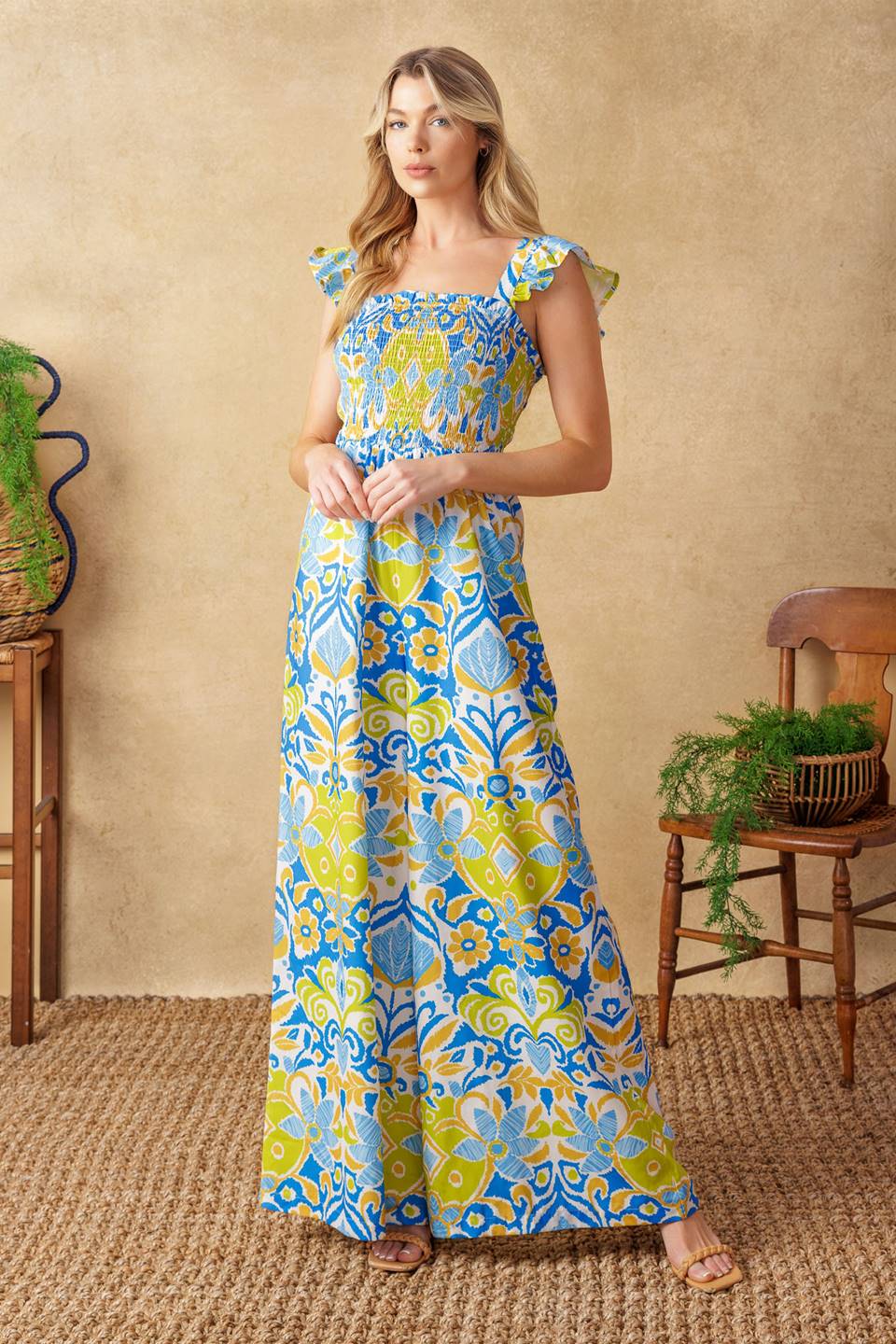 NO NEED TO WORRY WOVEN JUMPSUIT - MaraFormigone