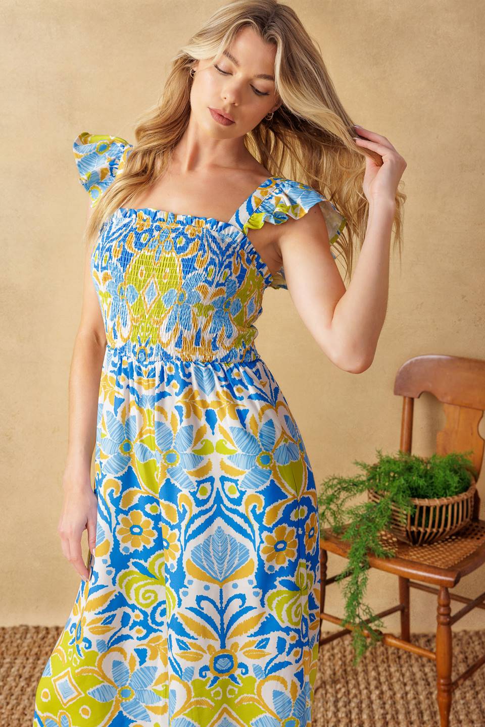 NO NEED TO WORRY WOVEN JUMPSUIT - MaraFormigone