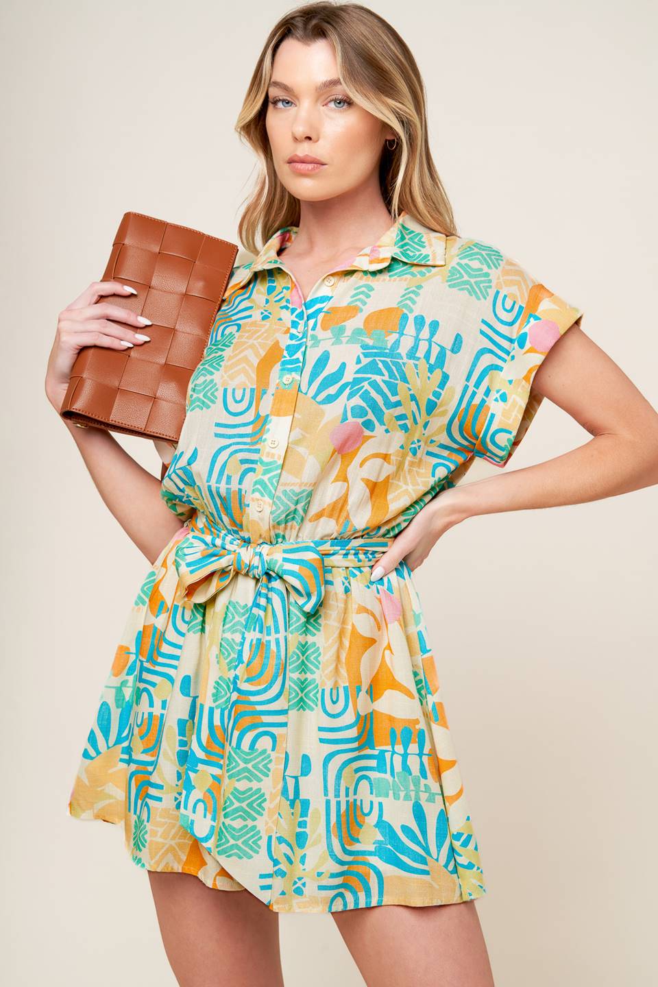 SOMETHING SPECIAL WOVEN ROMPER - MaraFormigone