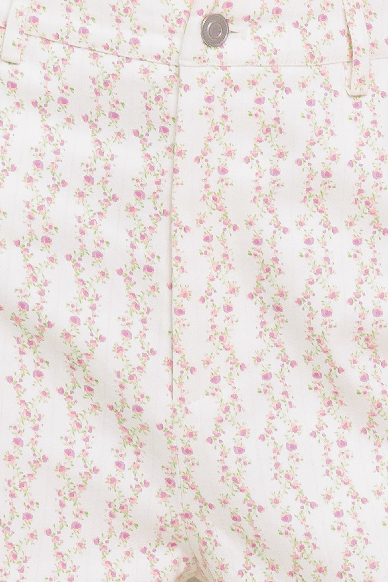 CITRUS FLOW IVORY WOVEN PANTS - MaraFormigone