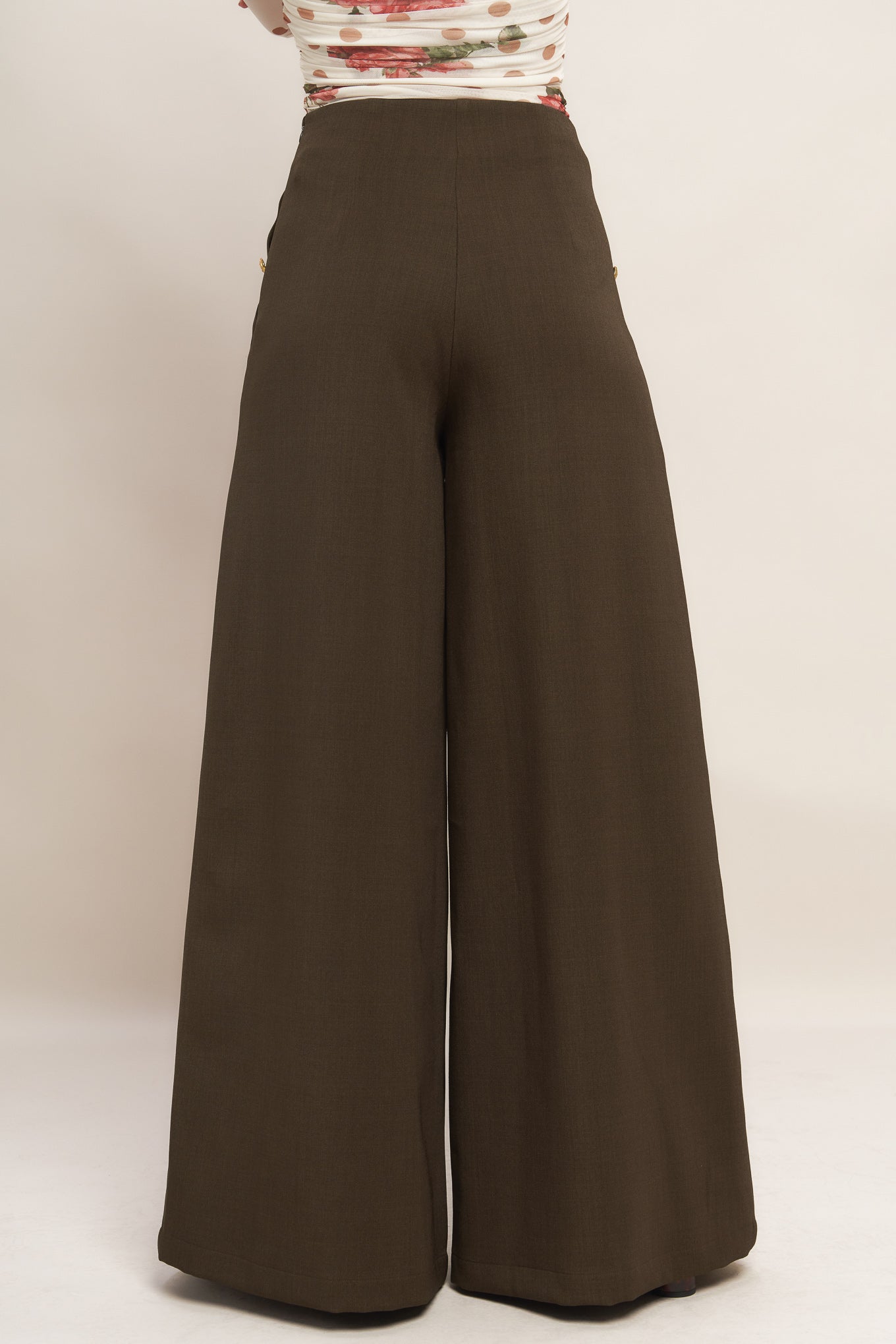 PANTALONES TEJIDOS CHOCOLATE OTOÑO
